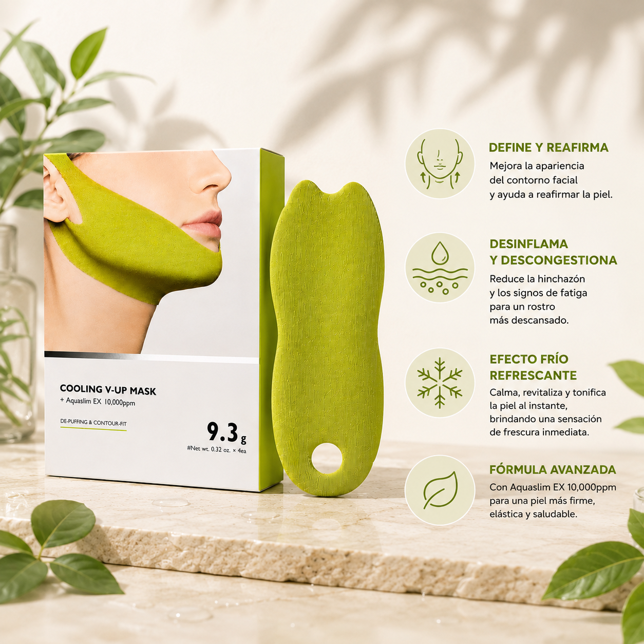 Luzeva™ Cooling V-Up Mask